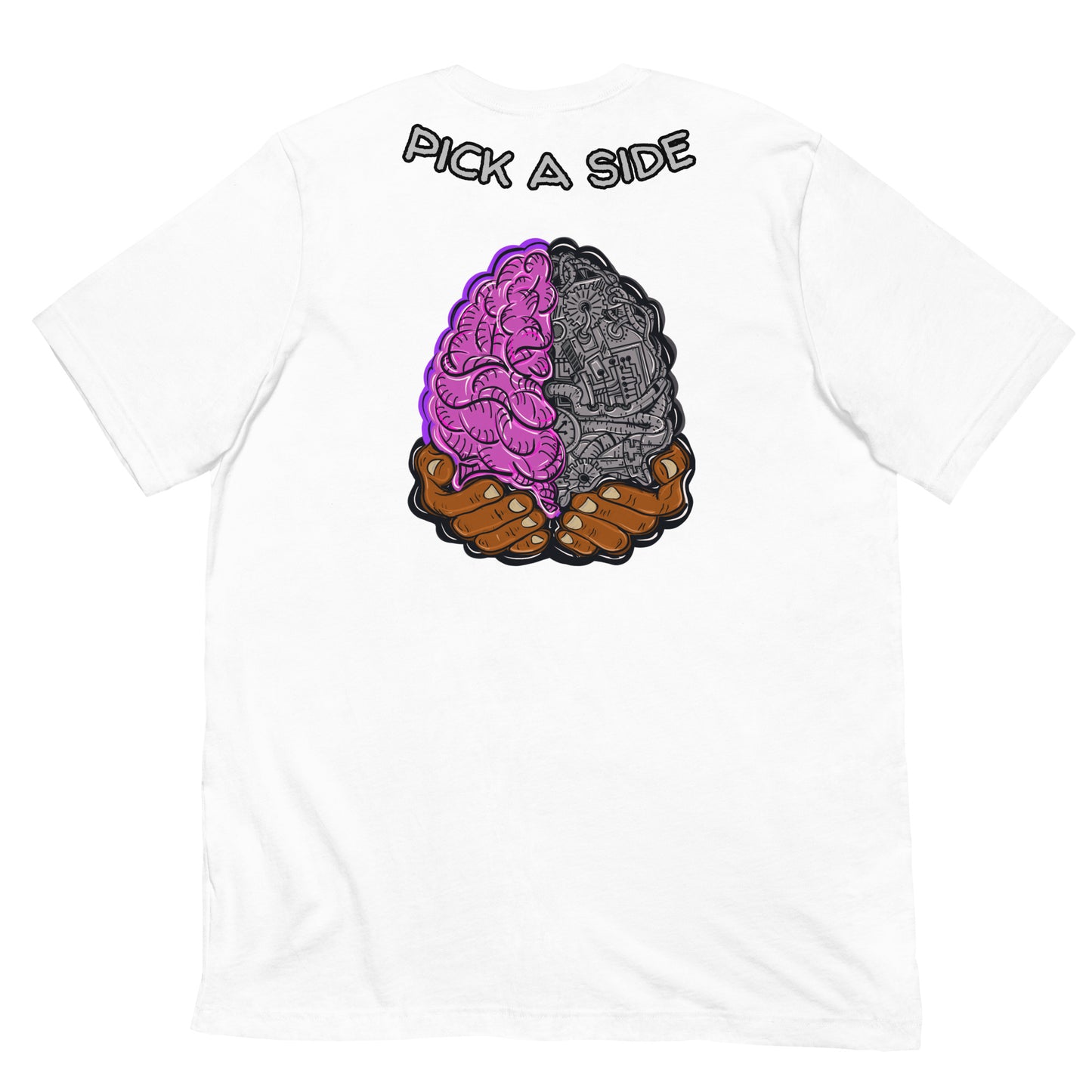 “Pick a side” Graphic Unisex t-shirt