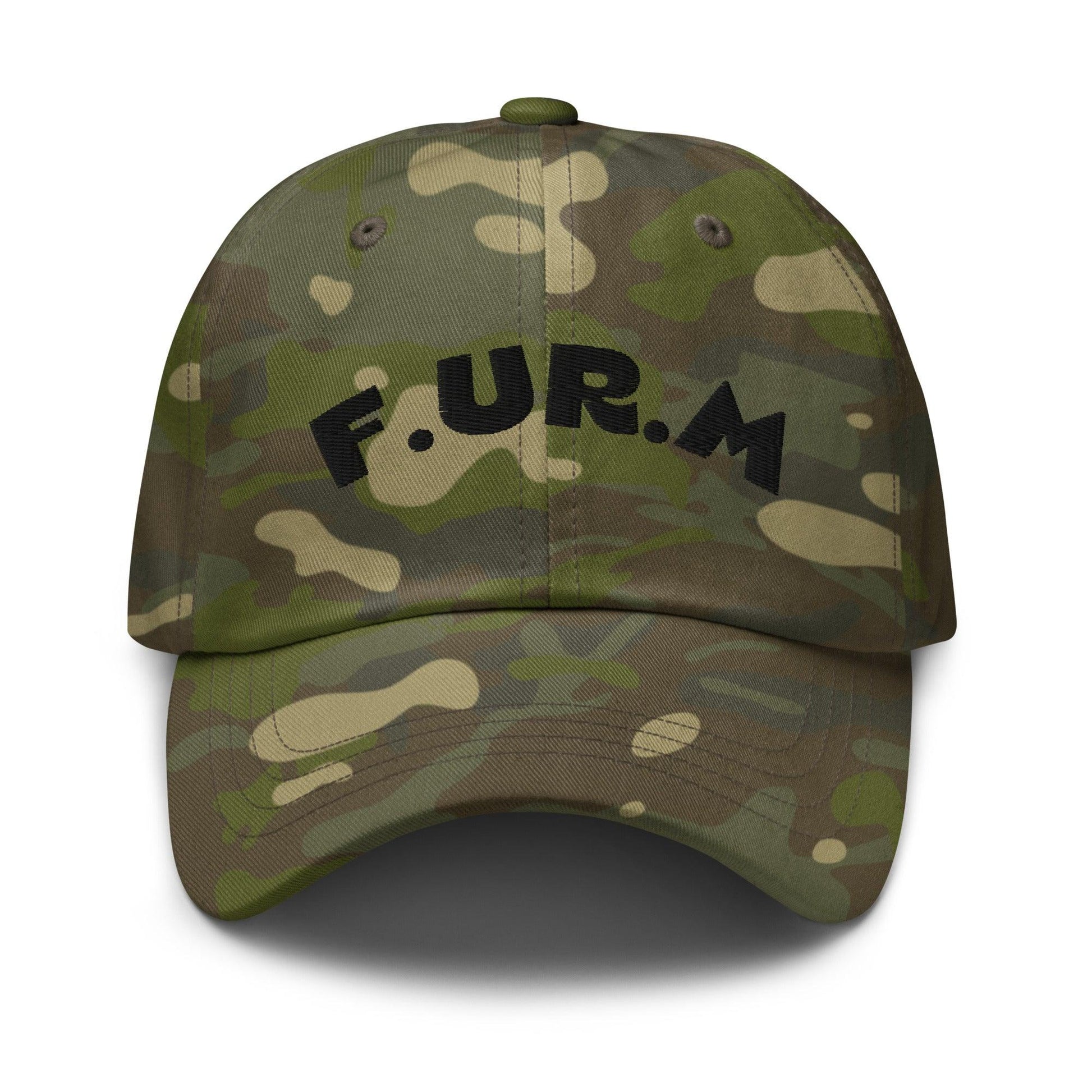 Multicam dad Graphic Hat “Free UR MIND” - Kreative Passions