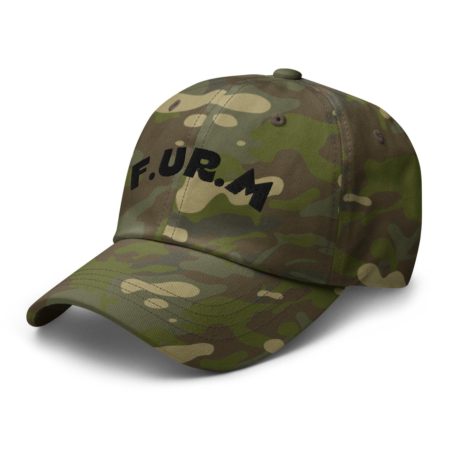 Multicam dad Graphic Hat “Free UR MIND” - Kreative Passions