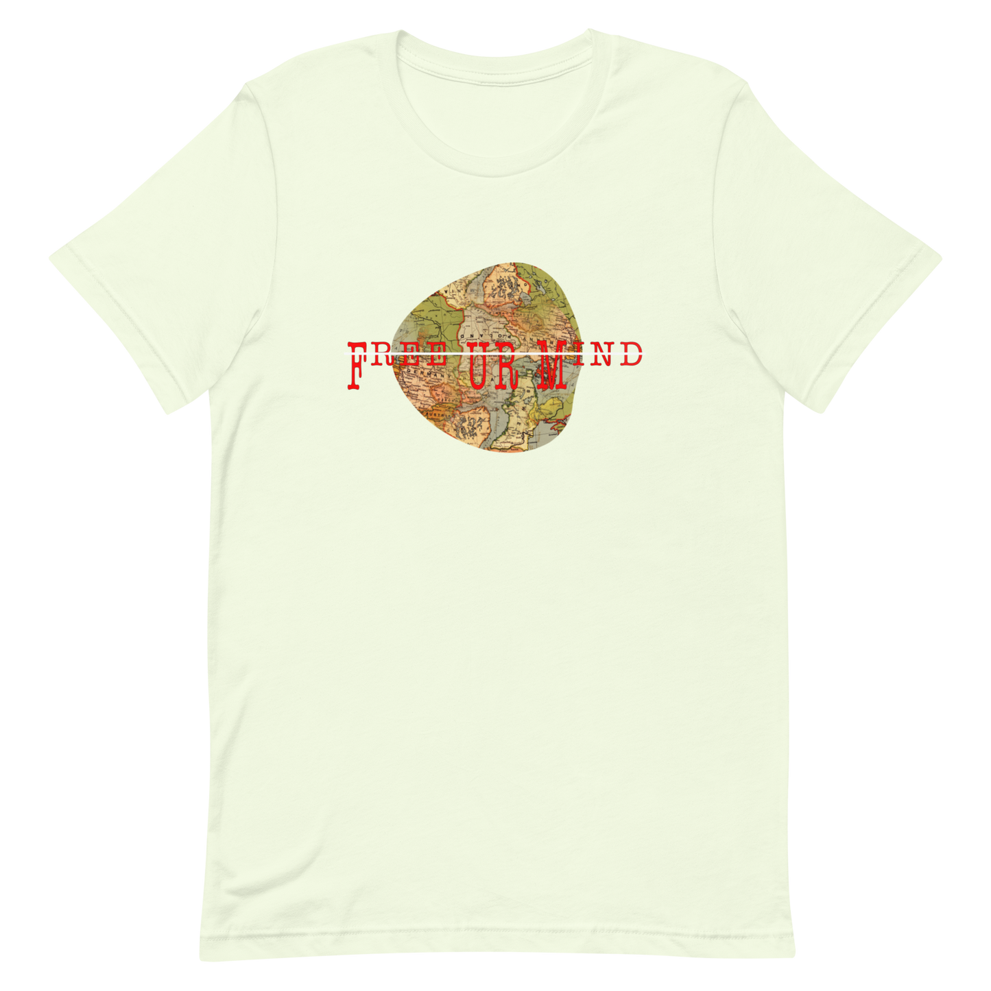 “Free UR Mind”Short-sleeve unisex Graphic t-shirt